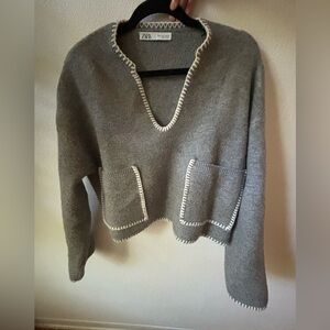 Zara Gray Women's Sweater
